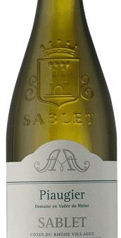 Piaugier Sablet Cotes-du-Rhone Villages Blanc 2021 Supply