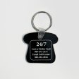 Vintage Telephone ‘EP - Edgar Prospect Bank’ Keychain Key Ring Black Rubber Sale