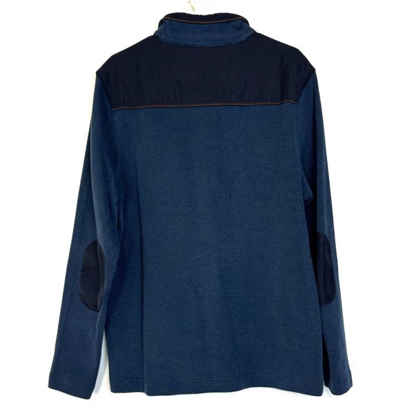 Age of Wisdom Mens Size M Blue 1 4 Zip-Up Sweater L s Pre-Owned Online now