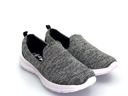 Athletic Works | Womens Knit Memory Foam | Color: Gray | Size: 8.5 | Pre-Owned Online Hot Sale