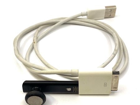 RARE 1st Generation Apple Ma817LL A 2G Bluetooth Headset w Cord Supply