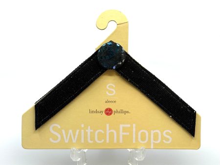 Lindsay Phillips Switchflops |  Aleece  Interchangeable Flip-Flop Straps | Color: Black | Size: S | NEW on Sale