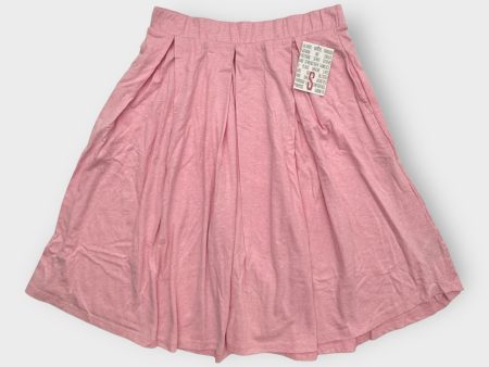 LuLaRoe Madison Pleated Skirt w Pockets | S (6-8) | Light Pink Solid | NWT Online Hot Sale