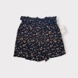 LuLaRoe Ella Paper Bag Shorts | M (10-12) | Dark Ditsy Floral | NWT For Sale