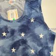 LuLaRoe | Nicki Sleeveless A-Line Dress | Color: Blue White Watercolor Stars | Size: XL NWT on Sale