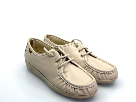 SAS | Womens Siesta Lace-Up Oxfords | Color: Beige | Size: 6M | GUC Cheap