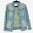 LuLaRoe Denim | Jaxon Denim Jacket | Size: XXS | Color: Blue | Geometric Stitching | NWT For Cheap