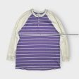 LuLaRoe Mark L s Henley Top | XL | Purple White Striped | NWT Discount