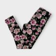 LuLaRoe Leggings | OS (2-10) | Black pink green Floral | Buttery Soft | New Online Hot Sale