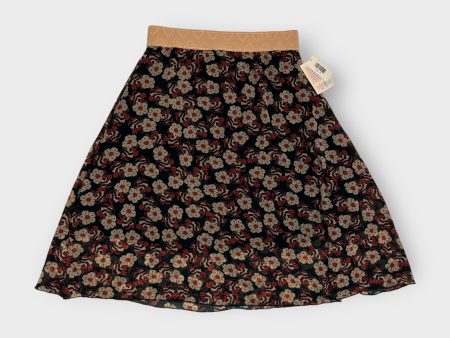 LuLaRoe Lined Lola Skirt | M | Buttermilk Blue Floral | NWT For Sale