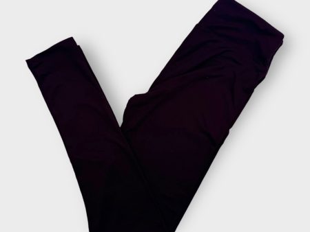 LuLaRoe Leggings | OS (2-10) | Deep Purple Solid | Buttery Soft | New Discount