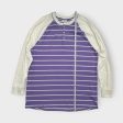 LuLaRoe Mark L s Henley Top | XL | Purple White Striped | NWT Discount