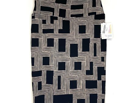 LuLaRoe Womens S Beige Black Cassie Weave Skirt NWT Fashion