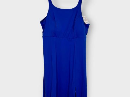 LuLaRoe | Navy Cross Back Dress | 3XL (24-26)  | Royal Blue | Solid | NWT For Sale