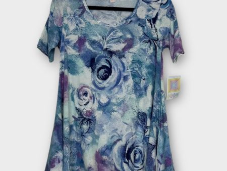 LuLaRoe Vault | PERFECT T Swing Top | XXS (0-6) | Multicolor | Grunge Floral | NWT Supply