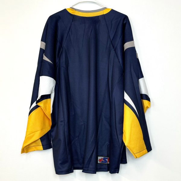 Players Bench | SP flo-Knit Hockey Jersey | Color: Blue Gold | Size: XL | NEW Online