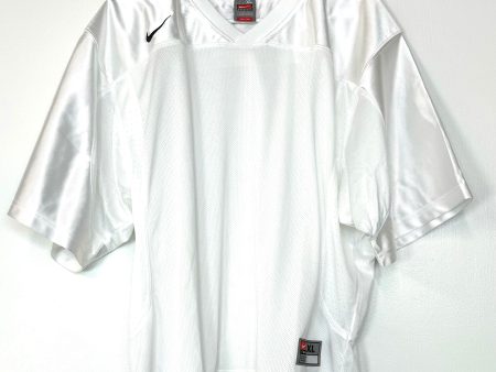 Nike Team Dri-FIT | Lacrosse Game Jersey | Color: White | Size: XL | NWT Cheap