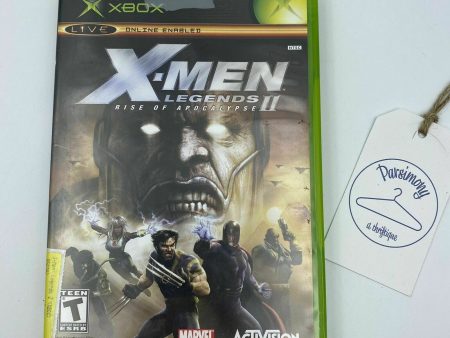 X-Men Legends II Rise of the Apocalypse - Original Microsoft Xbox Game on Sale