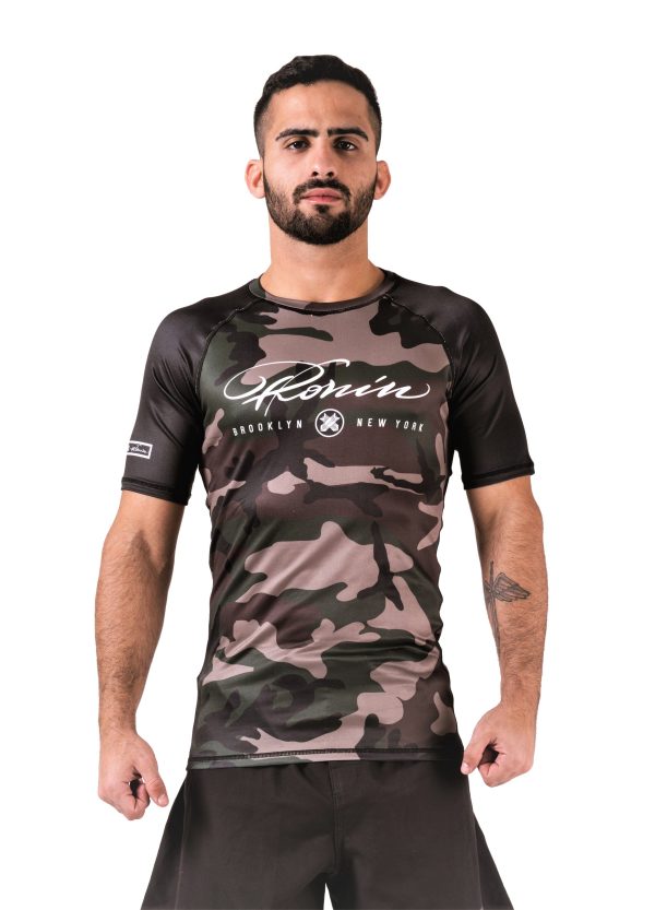 Signature Short Sleeve Rash Guard Compression Shirt on Sale