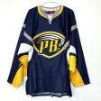 Players Bench | SP flo-Knit Hockey Jersey | Color: Blue Gold | Size: XL | NEW Online