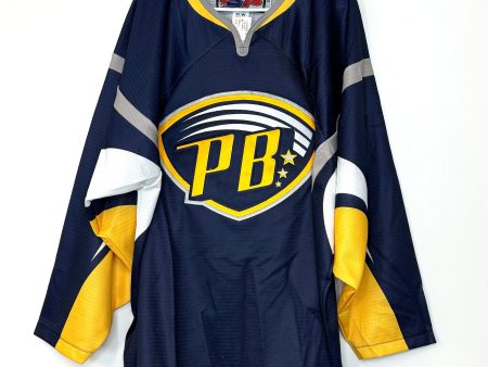 Players Bench | SP flo-Knit Hockey Jersey | Color: Blue Gold | Size: XL | NEW Online