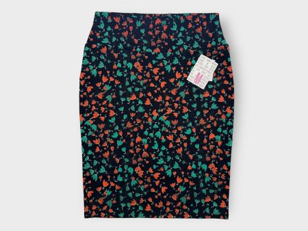 LuLaRoe Cassie Pencil Skirt | M (8-12) | Orange Green Black | Tropical | NWT For Discount