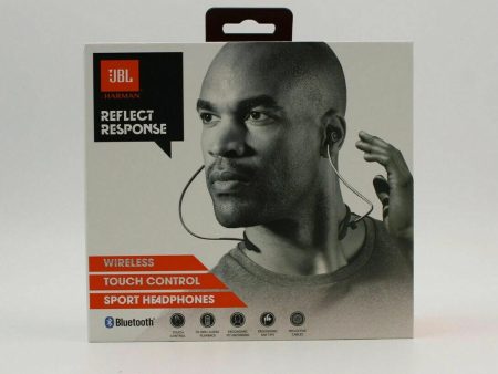 JBL Harman Reflect Response Wireless Sport Headphones with Touch Control in Blue Hot on Sale