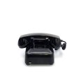 Vintage ITT Desktop Rotary Phone Black 500 Telphone Corded 1972 *FPO Sale