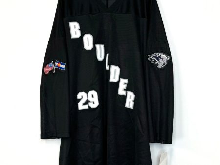 CCM Air-Knit | Boulder Buffaloes #29 Hockey Practice Jersey | Color: Black | Size: XL | NEW Online Hot Sale