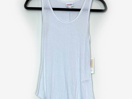 LuLaRoe Vault | Womens Tank Top | Size: XXS | Color: White | Solid Ribbed | NWT For Cheap