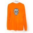 “Radiology Squad” Mens Size M Orange T-Shirt Crew Neck L s Pre-Owned Online Hot Sale