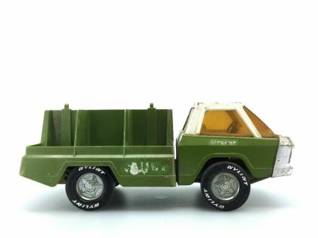 Vintage NYLINT Farms Kennel Truck, Green - For Parts or Repair Online Hot Sale