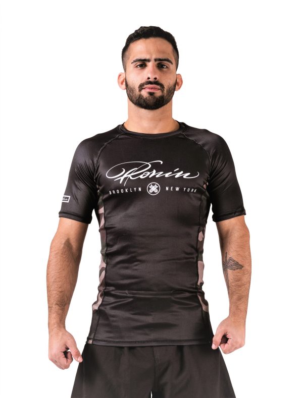 Signature Short Sleeve Rash Guard Compression Shirt on Sale