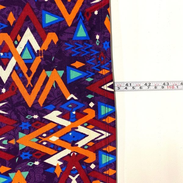 LuLaRoe Julia Bodycon Dress | L (12-14) | Purple Orange Red | Geometric | NWT on Sale