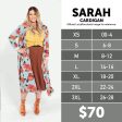 LuLaRoe Sarah Cardigan Sweater | L (14-16) | Merlot Floral | NWT Online