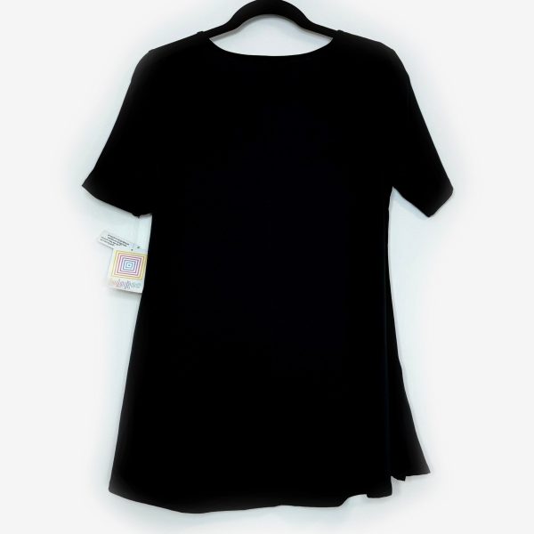 LuLaRoe NOIR | Perfect T Swing Top | Size: XS (4-10) | Color: Black | Solid | NWT For Cheap