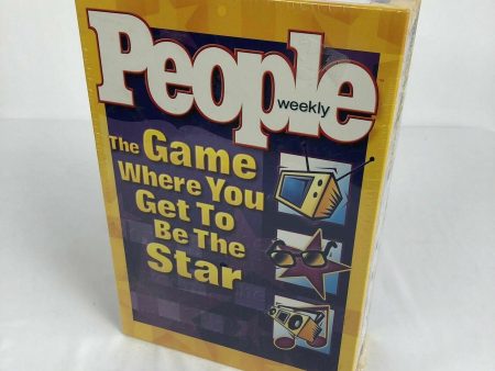 People Weekly Board Game by Patch, The Game Where You Get To Be The Star NIB Online Hot Sale