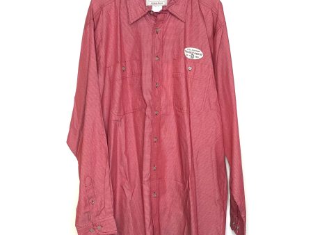 Wrangler Rugged Wear Size XLT White Red Western Shirt Check L s NWT Fashion