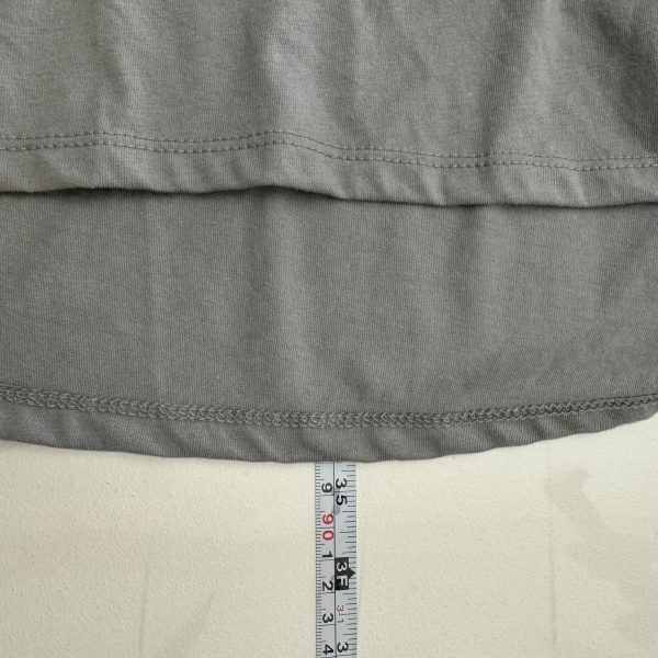 LuLaRoe Hudson Unisex L s T | 2XL | ‘OH, CROP’ | Gray | NWT on Sale