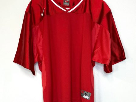 Nike Team Dri-FIT | Lacrosse Game Jersey | Color: Scarlet Red | Size: XL | NWT Cheap