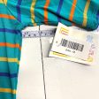 LuLaRoe Julia Bodycon Dress | M (8-10) | Green Orange Blue | Striped | NWT Online Hot Sale