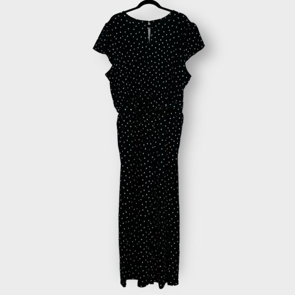 LuLaRoe | KAREN Jumpsuit | 3XL (24-26) | Black white | Polka Dots | NWT For Cheap