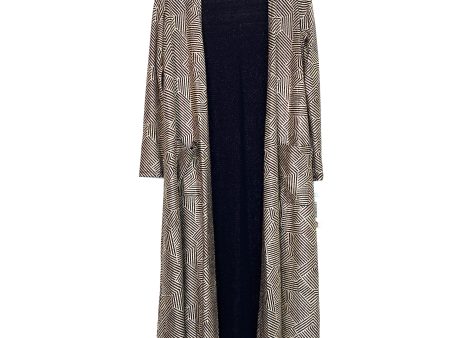 LuLaRoe Elegant | Chevron Sarah Long Duster Cardigan Sweater | Color: Gold | Size: XS | NWT Discount