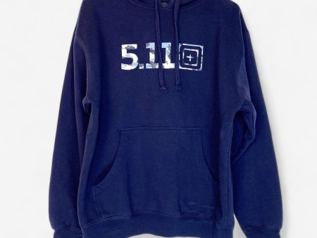 5.11 Tactical Series Men s Blue Hoodie Sweatshirt - Size M Online now