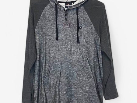 Airwalk Men s Grey Pullover Sweatshirt - Long Sleeve, Size S, New with Tags Hot on Sale