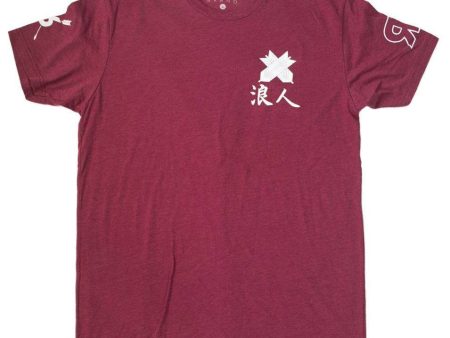 Ronin Imperial T-shirt - Cardinal Red For Cheap