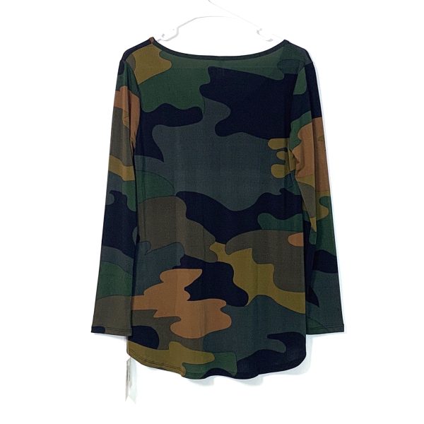 LuLaRoe | Camouflage Lynnae L s Top | Color: Black Green | Size: M | NWT For Cheap