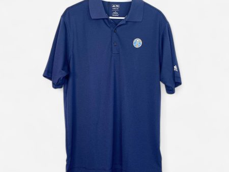 Adidas Climalite Men s Blue Denver Nuggets Polo Golf Shirt - Size M Online now