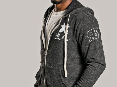 Ronin Imperial Zip up Hoodie Hot on Sale