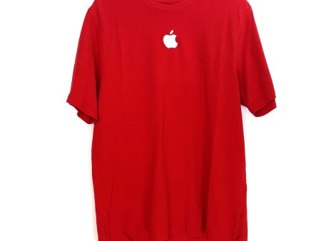 Apple Men s Employee T-Shirt - Red - Size Large For Cheap